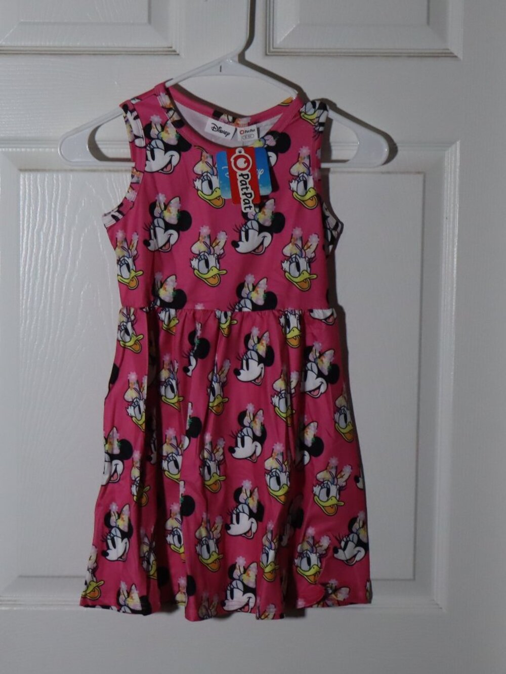 NWT Disney Minnie & Daily Sleeveless Dress - Sz 5/6 Youth